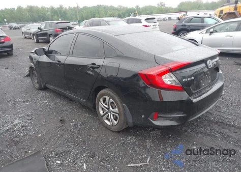 2016 Honda Civic Lx z USA, uszkodzony, nr VIN 19XFC2F50GE091403